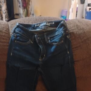 American Eagle Outfitters Women's Navy Flare Jeans